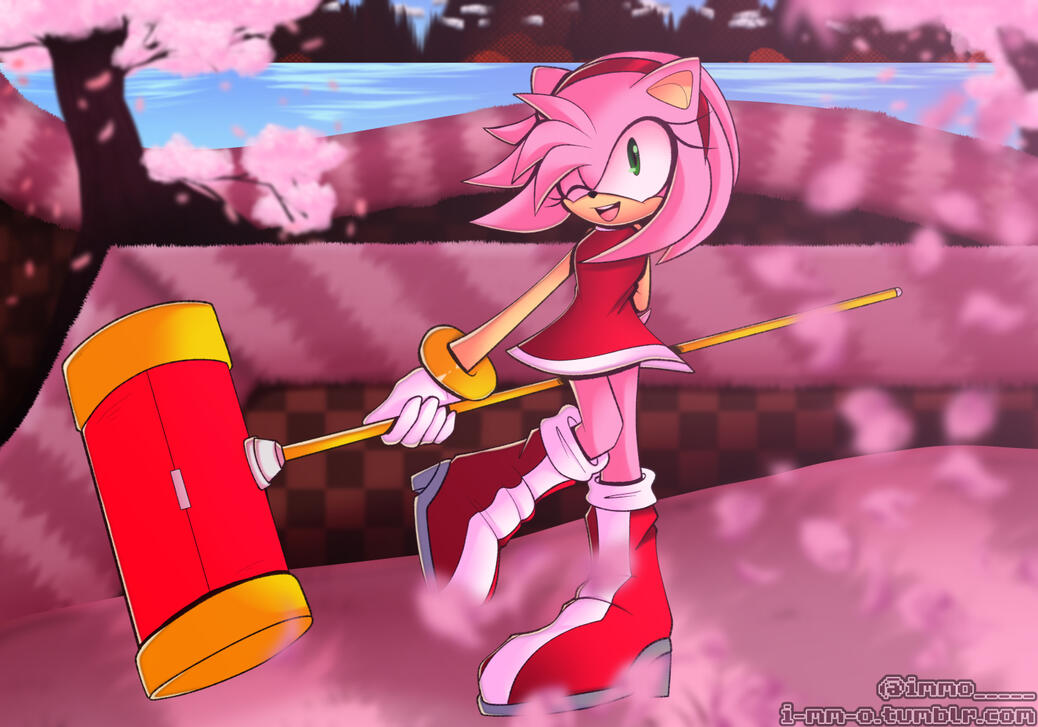 Have no fear, Amy Rose is here! Have no fear, Amy Rose is here!